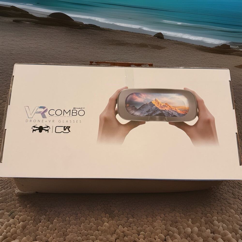 NEW Smart VR Combo Camera Drone + VR Glasses – Complete 2-in-1 Set